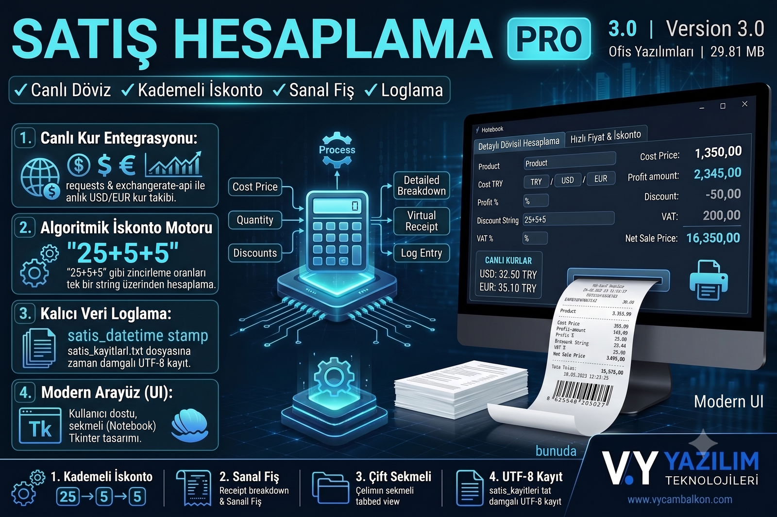 SATIŞ HESAPLAMA PRO
